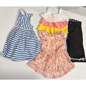 Lot Of 4 Girls Clothes Size 4T Tops, Pants & Dress Place Little Lass Grazziani